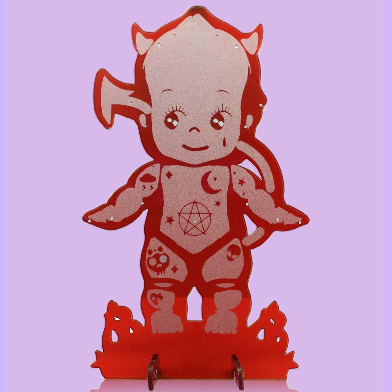 Red Devil Baby Kewpie Jewelry Display Kewpie... Depop