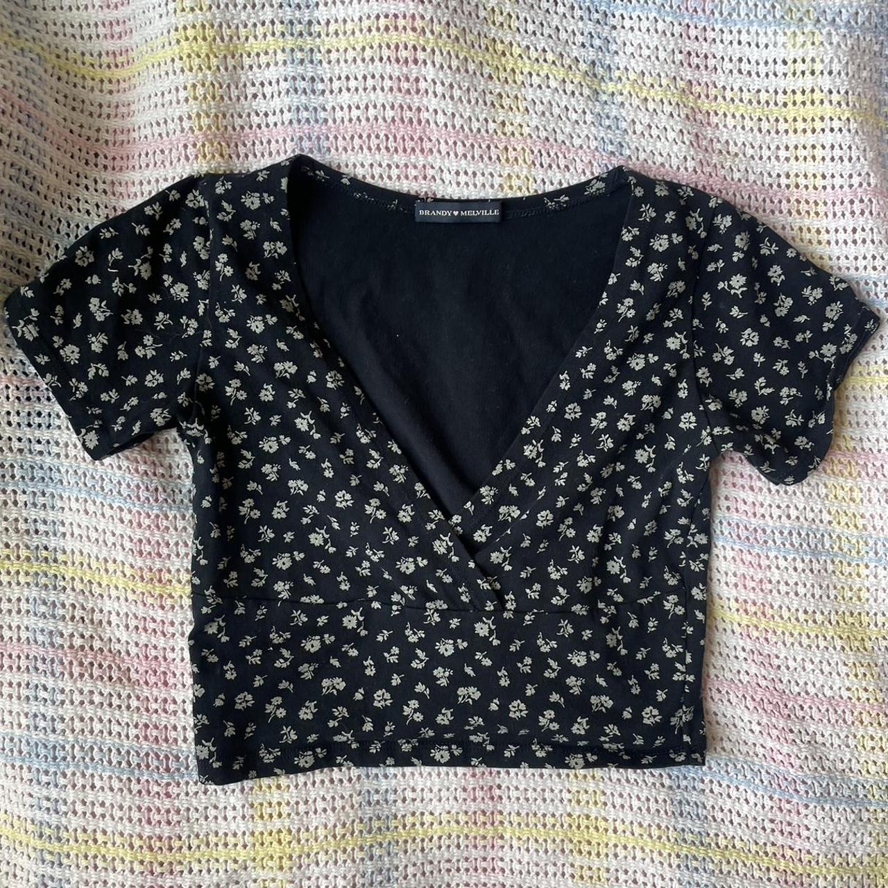 brandy melville amara top in great condition! ... - Depop