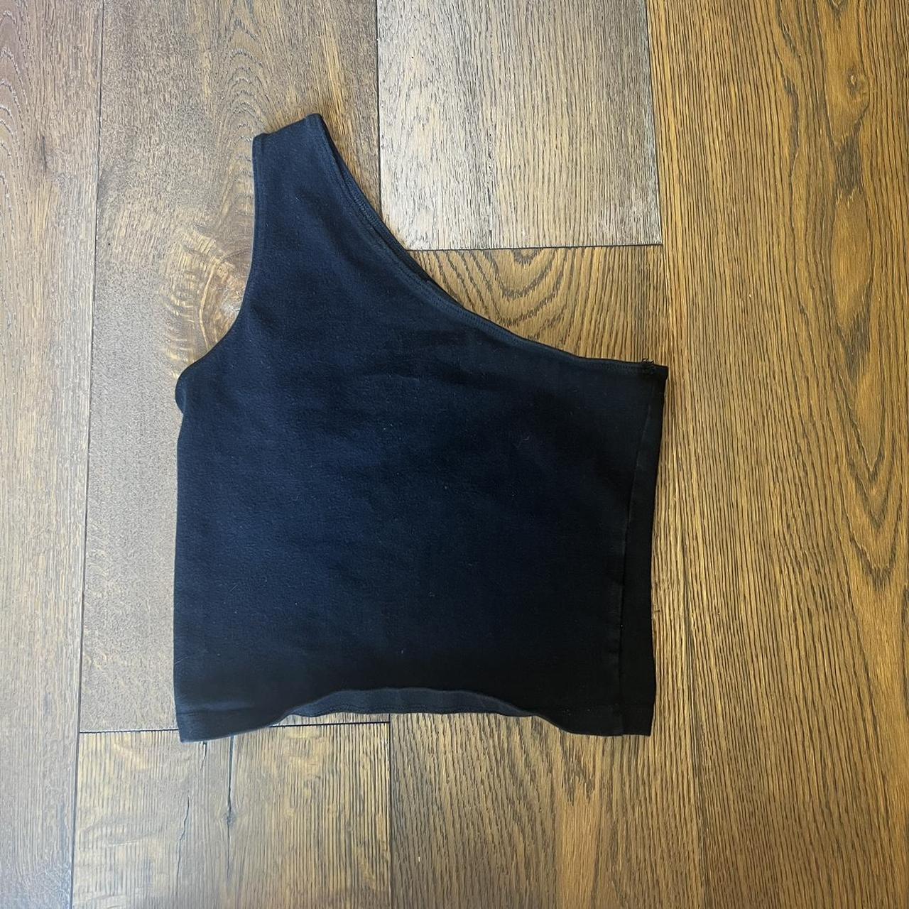 brandy blythe one shoulder crop tank top Depop