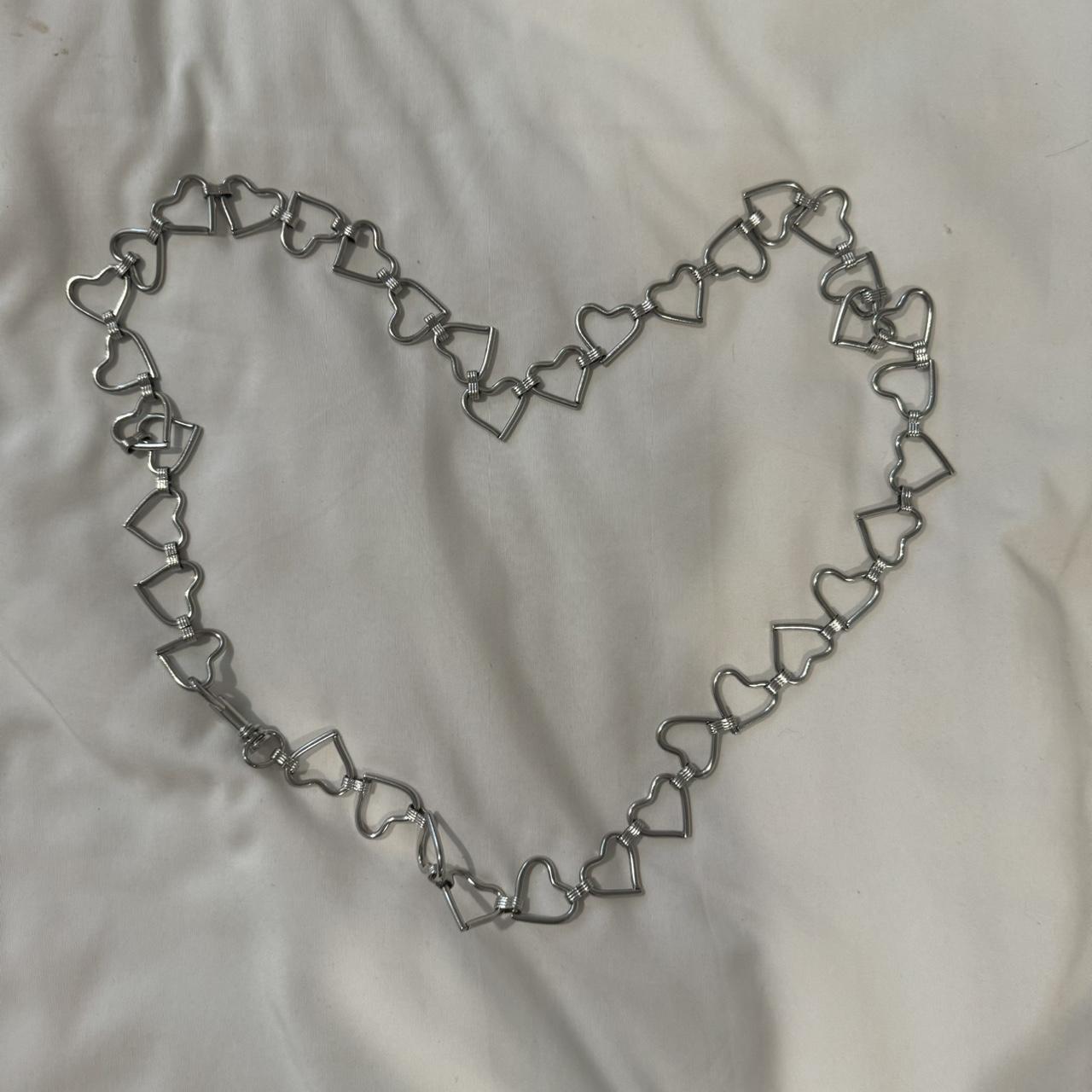 Heart chain Brandy Melville belt Depop