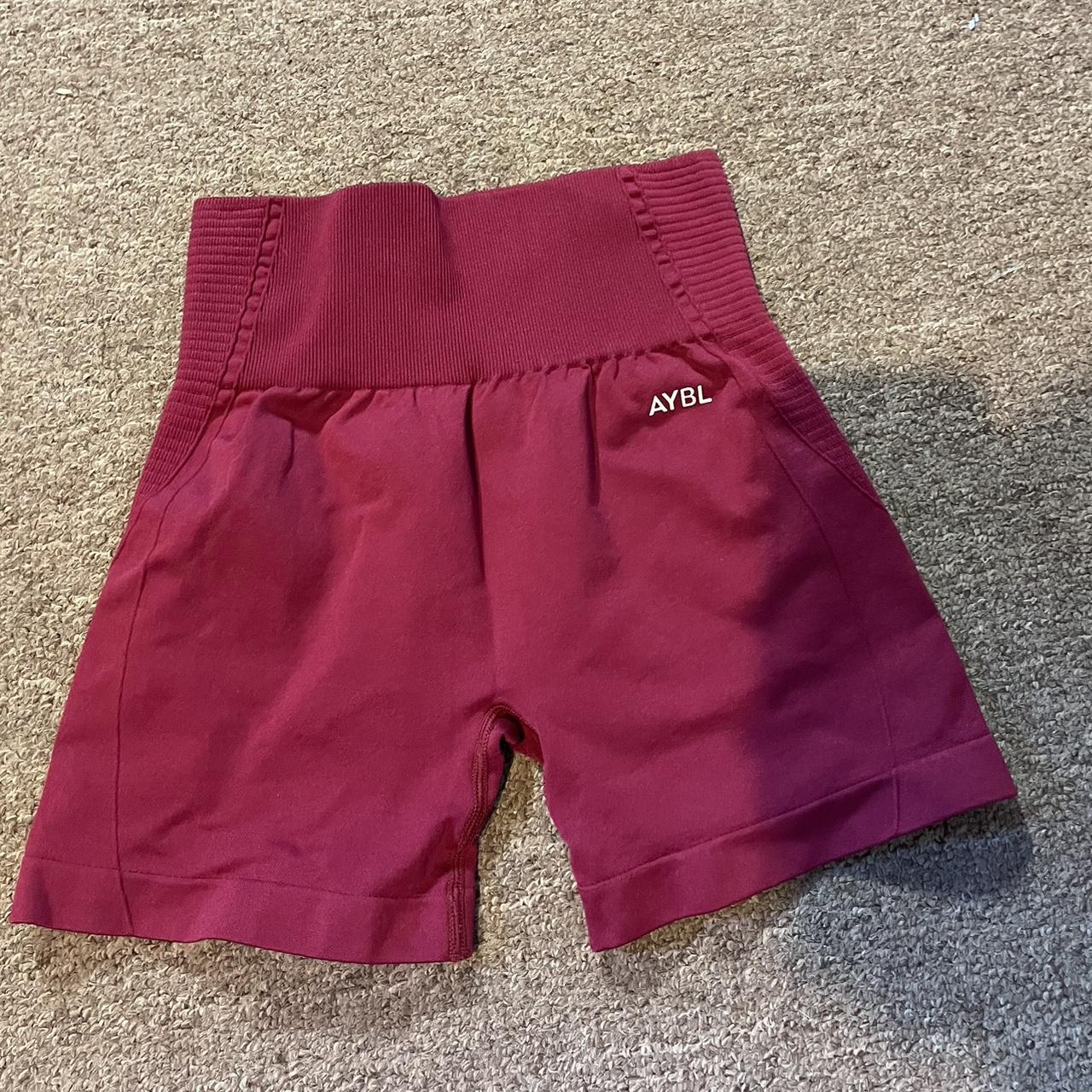 AYBL SHORTS!! Red in color. Great condition. Comfy,... - Depop