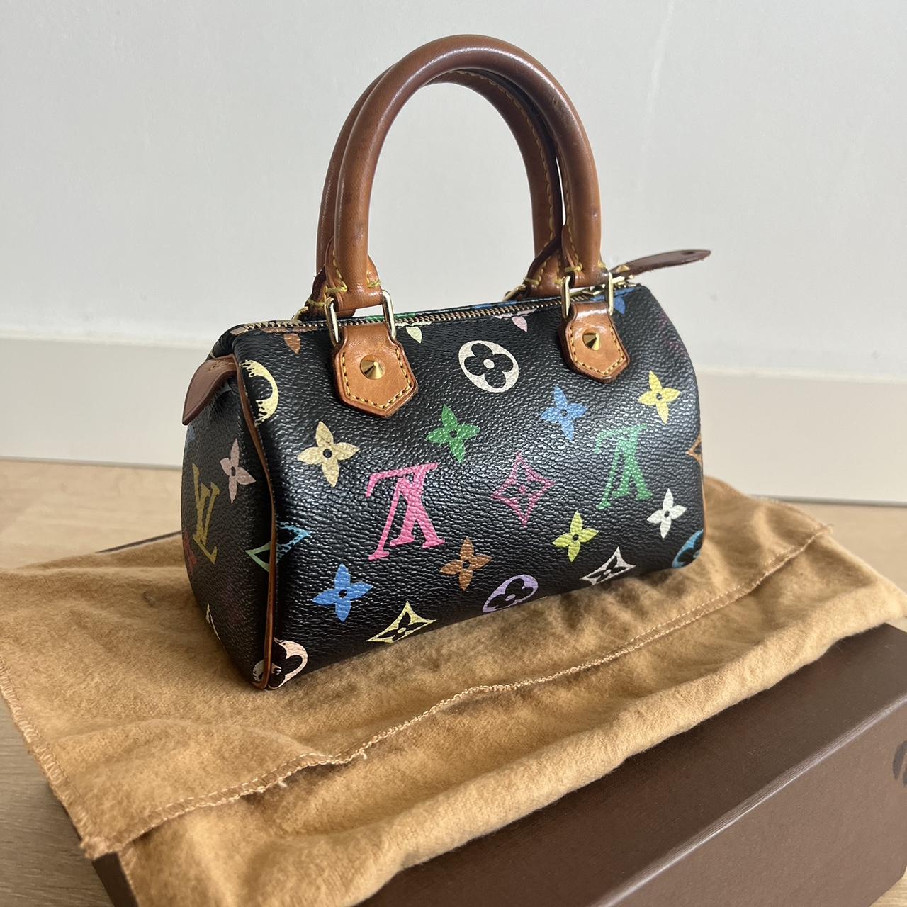 Louis vuitton multicolor mini speedy murakami Very | Depop Louis vuitton multicolor mini speedy murakami Very | Depop