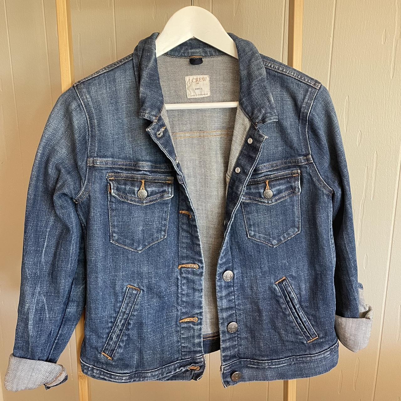 J.Crew Denim Jacket - Depop