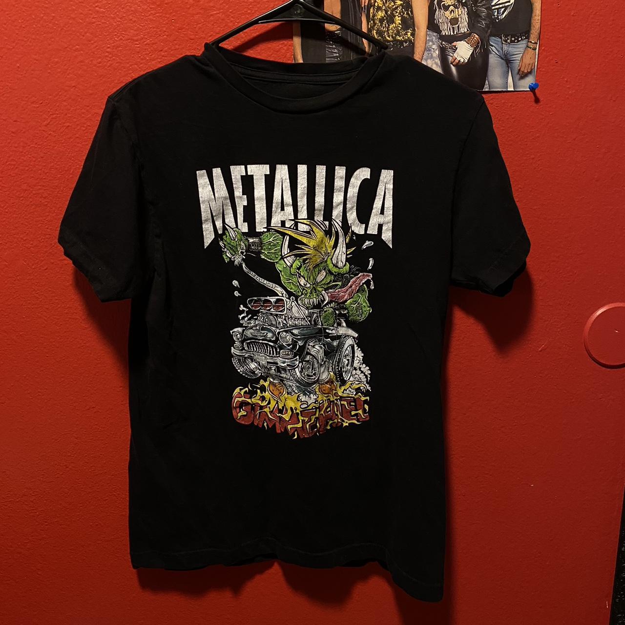 metallica shirt hot topic