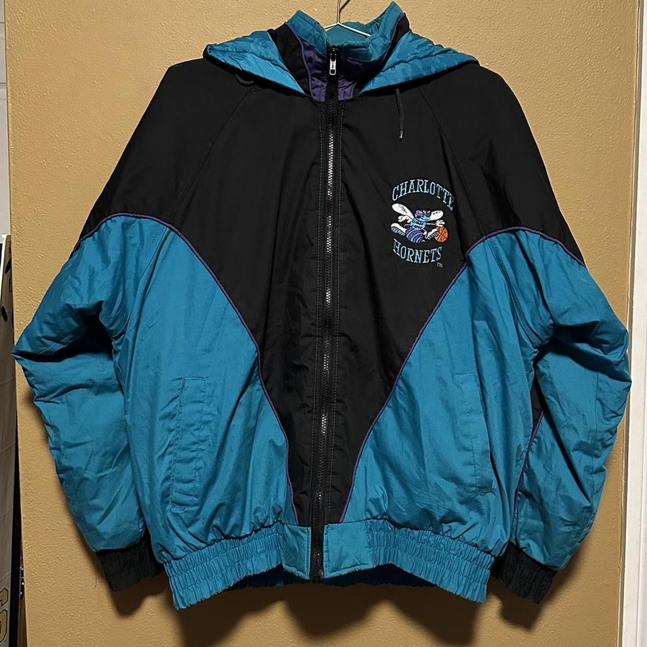 Offers Vintage Charlotte Hornets Puffer Coat