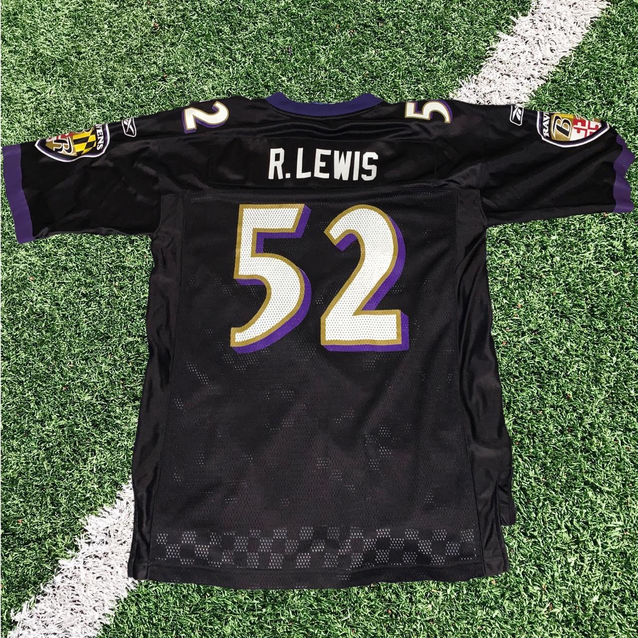 Baltimore Ravens Reebok On Field Ray Lewis Football - Depop