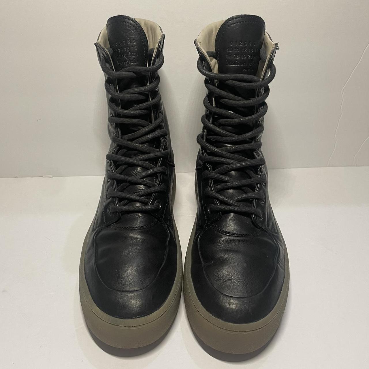 Maison Margiela sneaker boots size... - Depop