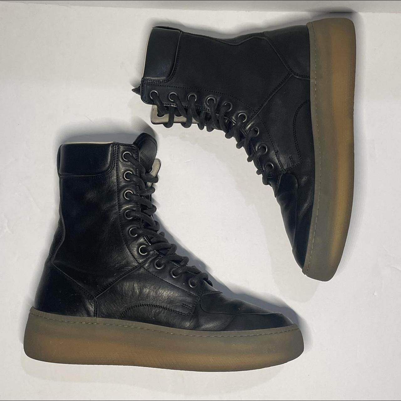 Maison Margiela sneaker boots size... - Depop