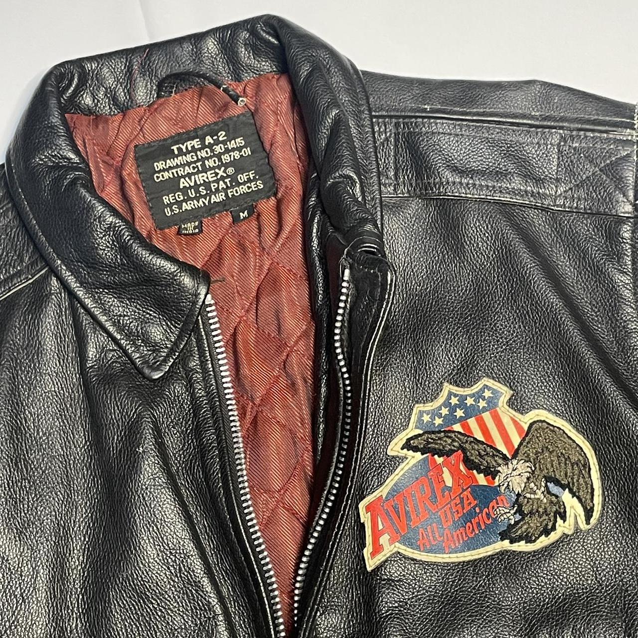 Avirex Tuskegee Airmen jacket some missing/loose... - Depop