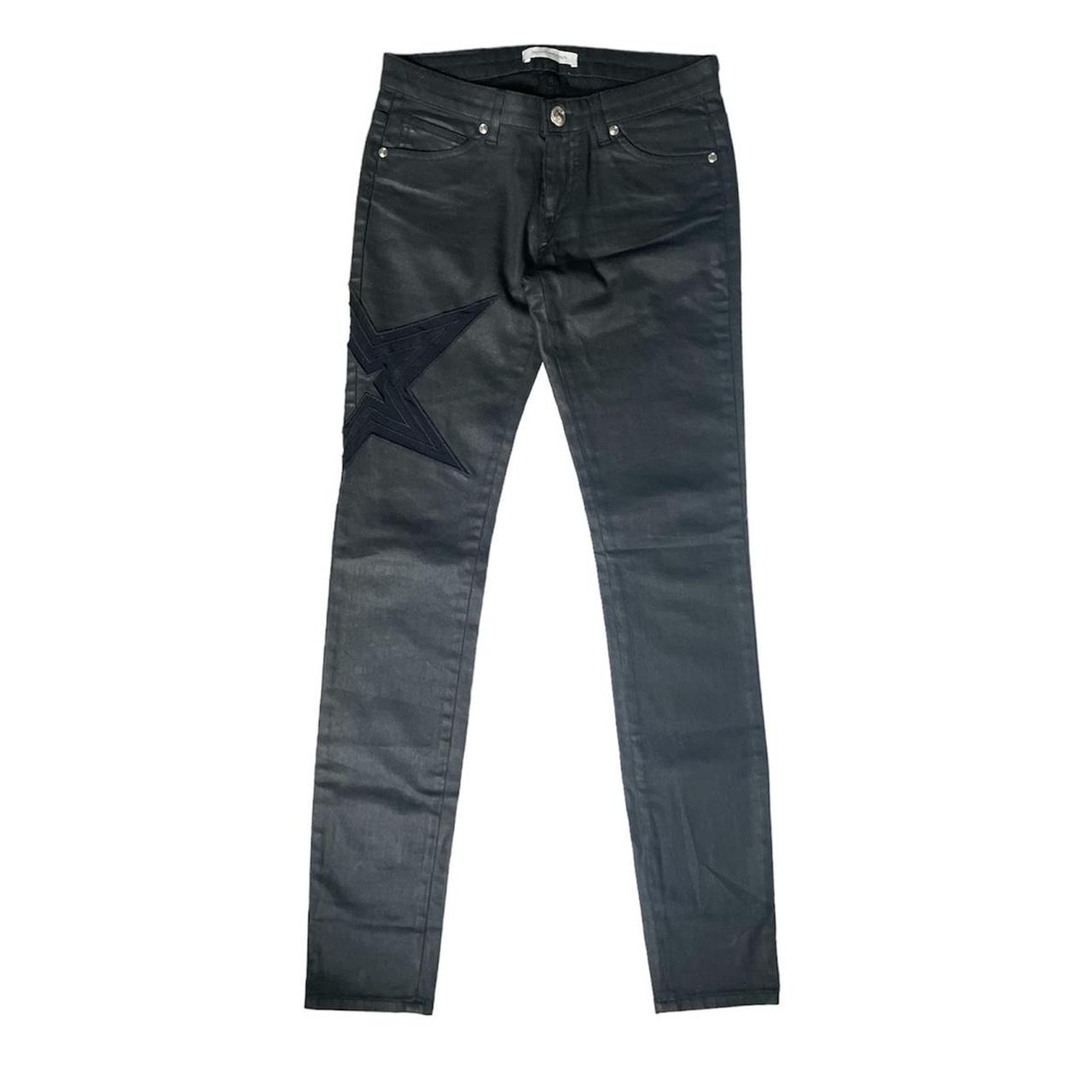 Balmain waxed sale jeans