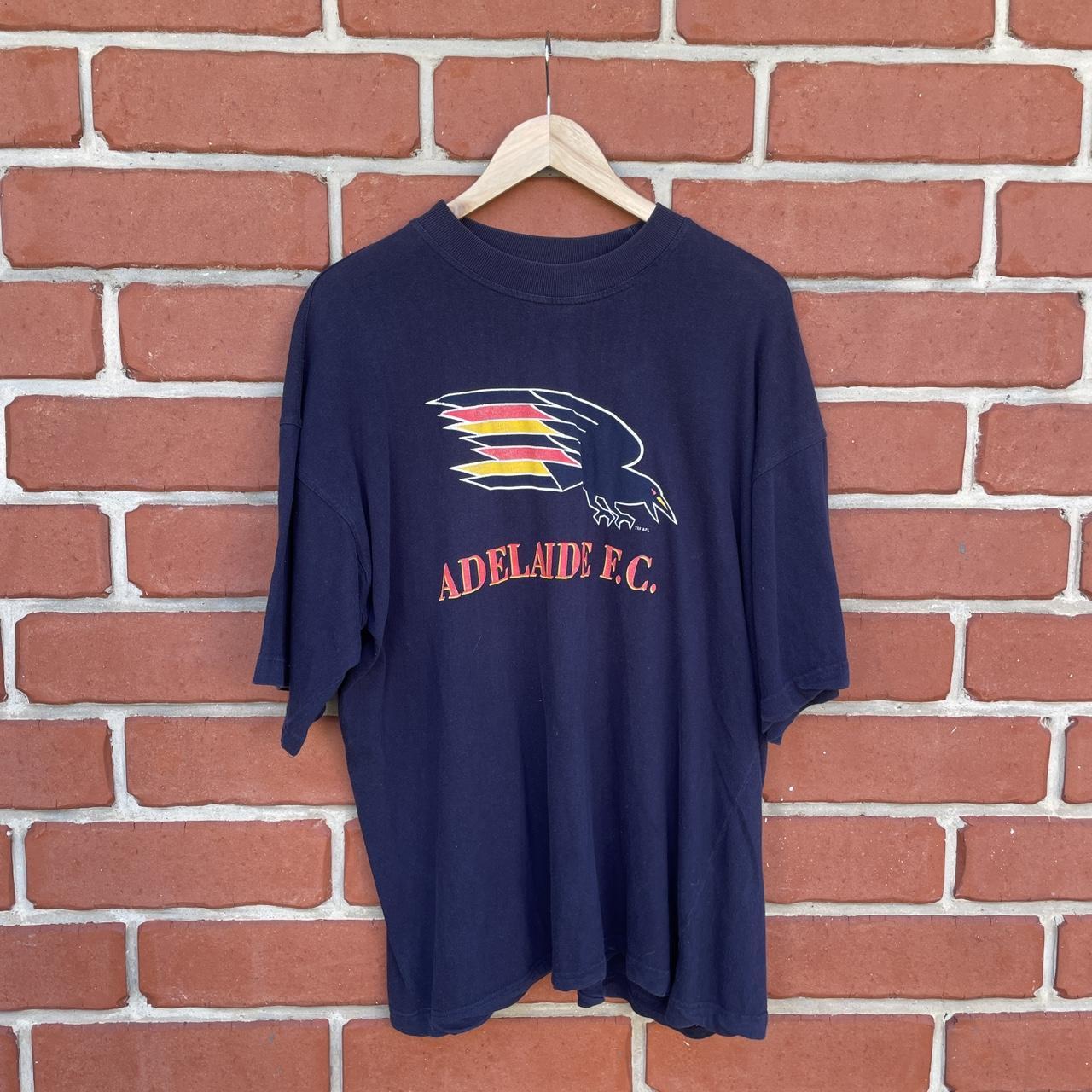 Adelaide crows tee vintage 90s Nice plain... - Depop