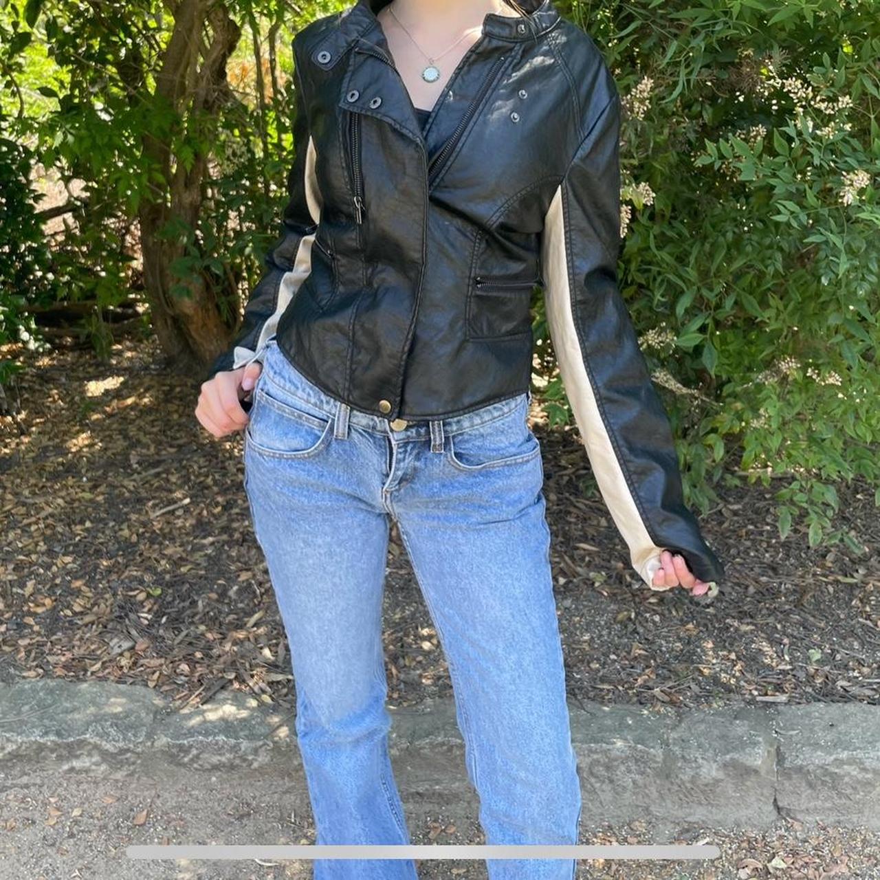 Material girl leather discount jacket