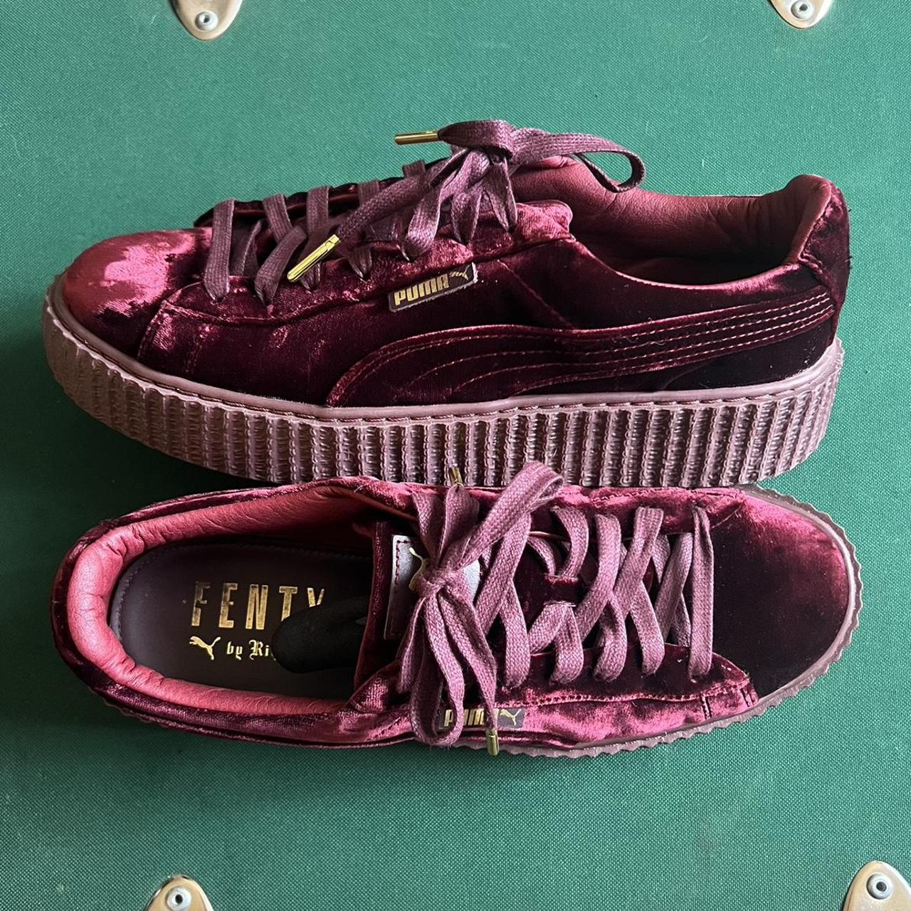 Burgundy rihanna creepers online