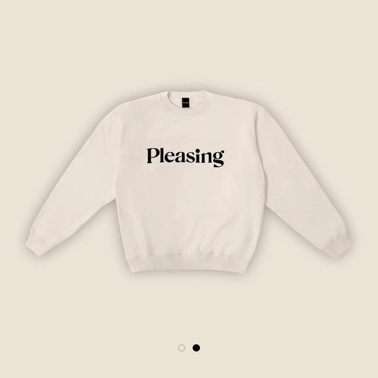 NEW store PLEASING CREAM CREWNECK SIZE SMALL