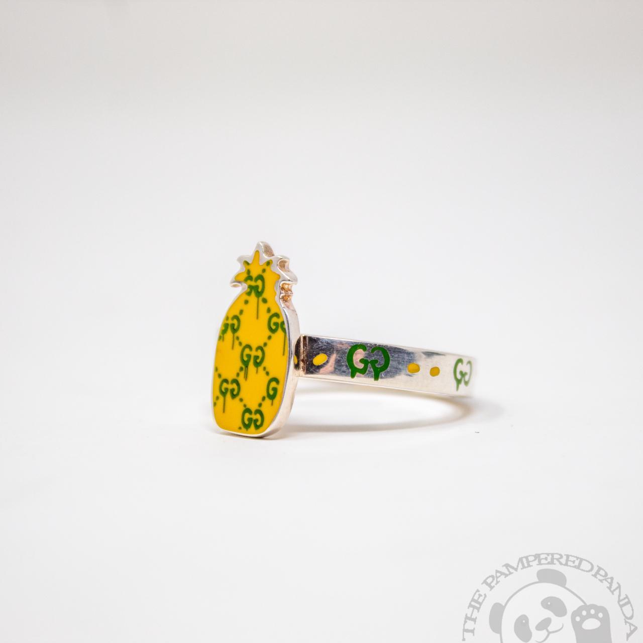 Gucci pineapple ring sale