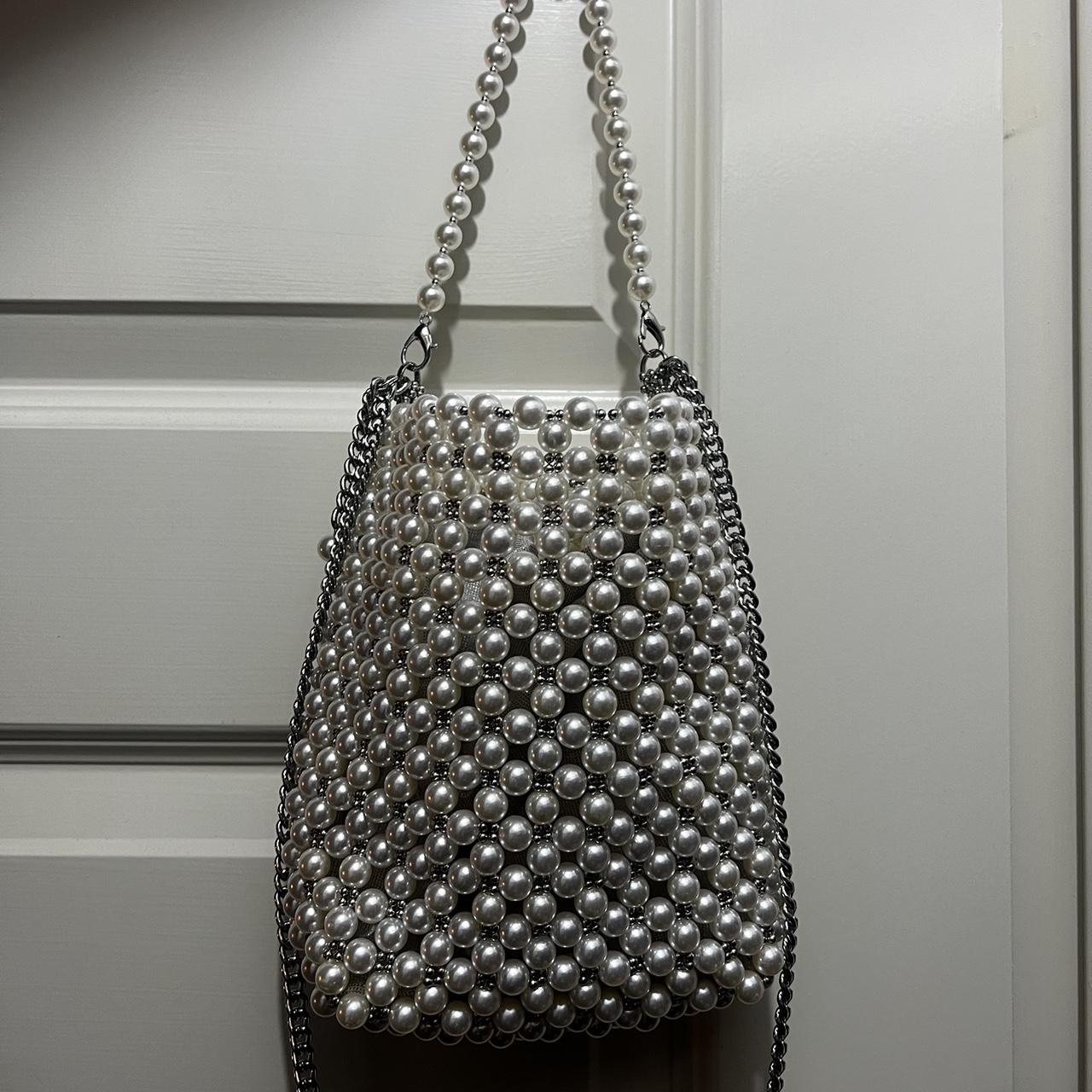 Zara Women's Silver Bag Depop