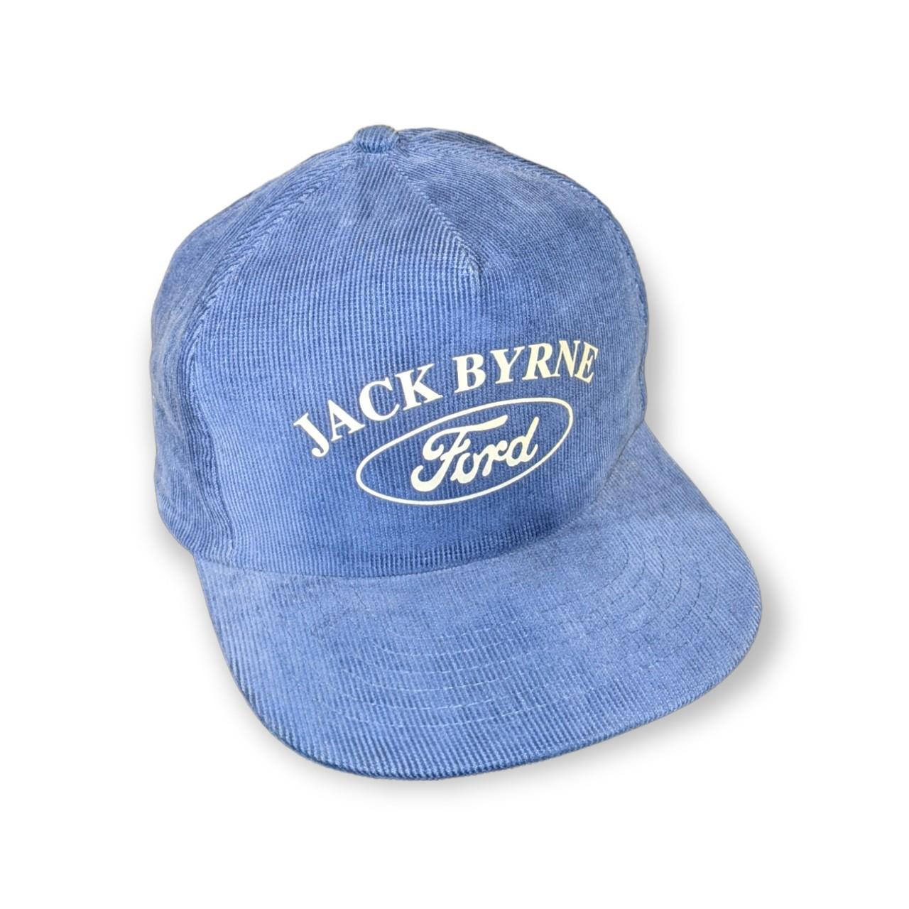 Description: 90s Ford Jack Byrne Corduroy snapback... - Depop