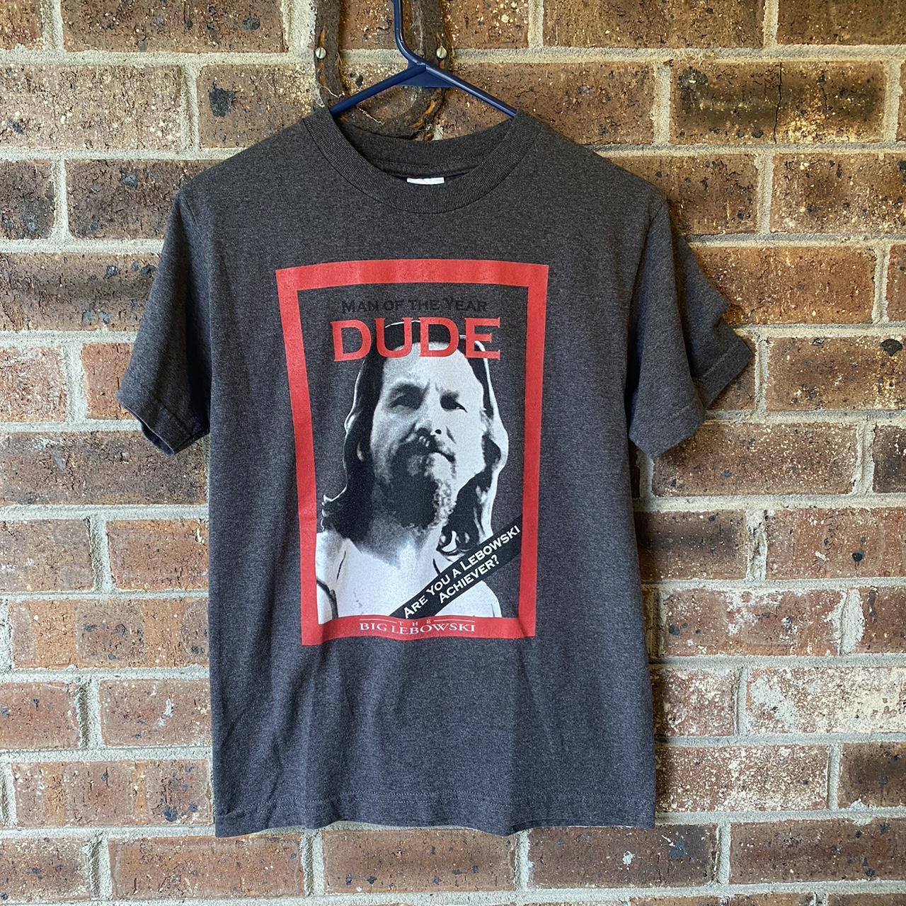 Vintage Y2K The big Lebowski movie promo t shirt... - Depop