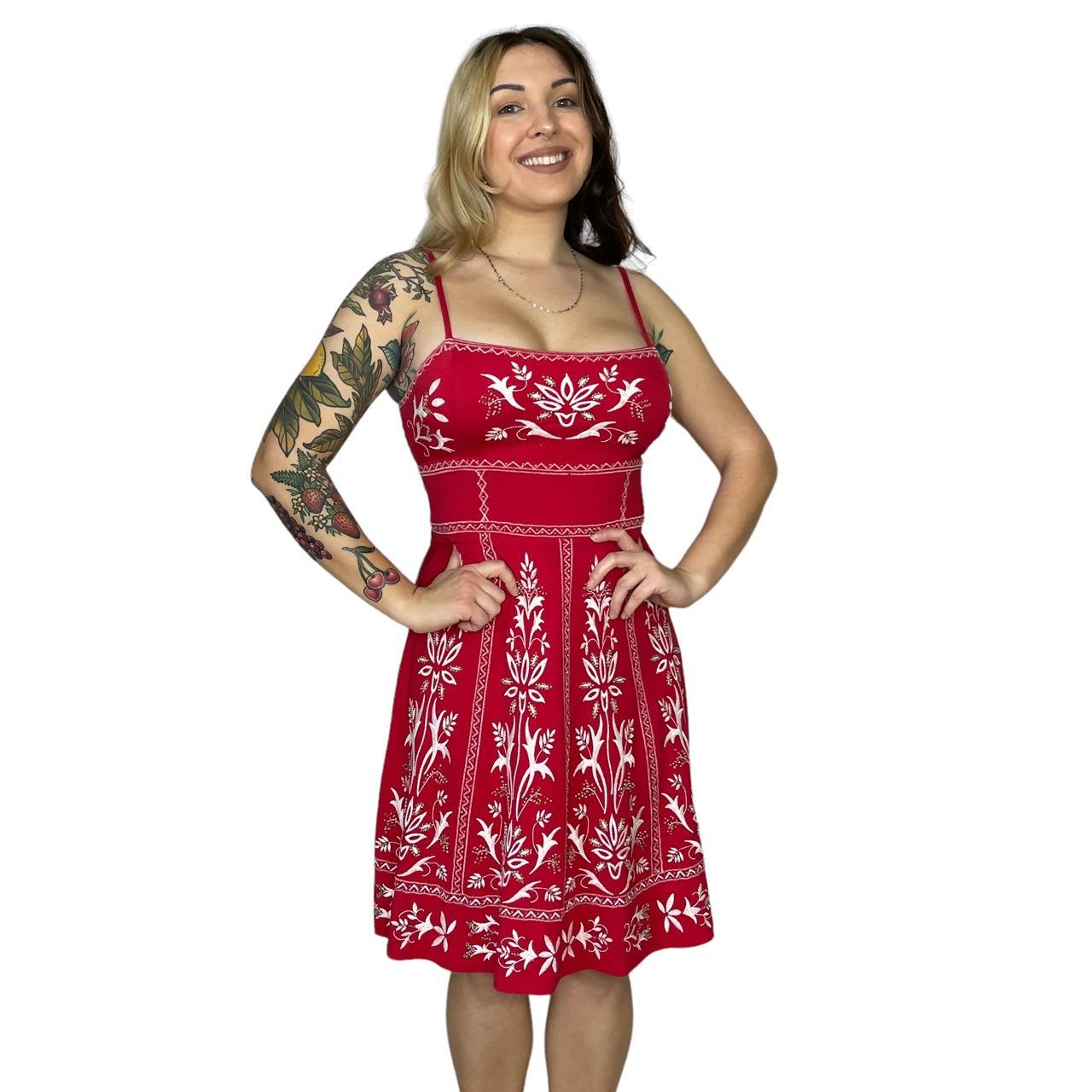 INC International Concepts Women's Red Dress