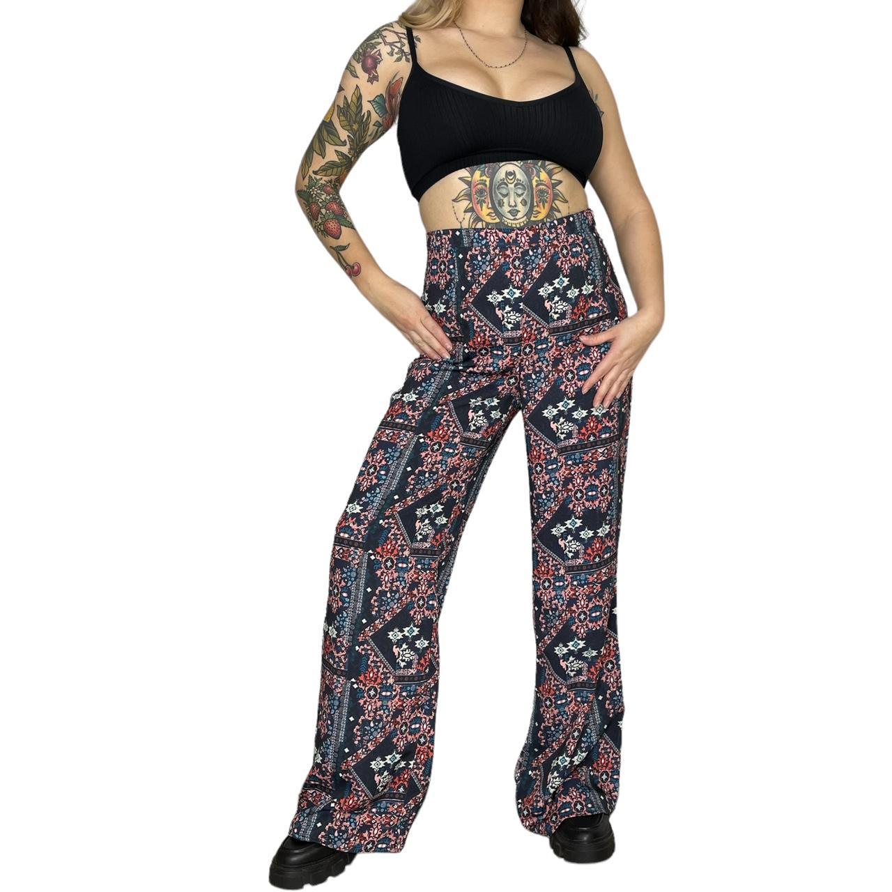 Funky wide leg on sale trousers