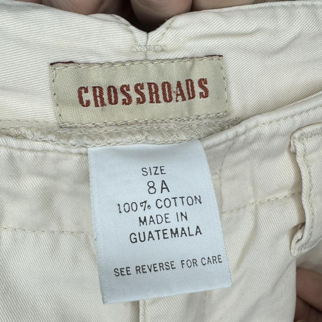 Vintage crossroads pants • off white color • Depop
