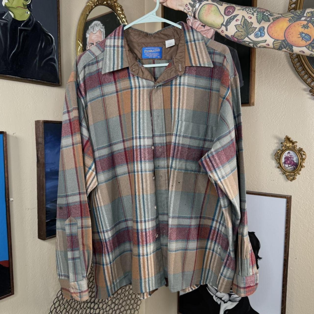 Pendleton Men's Shacket Jacket - Multi - XL – Vin… - image 1