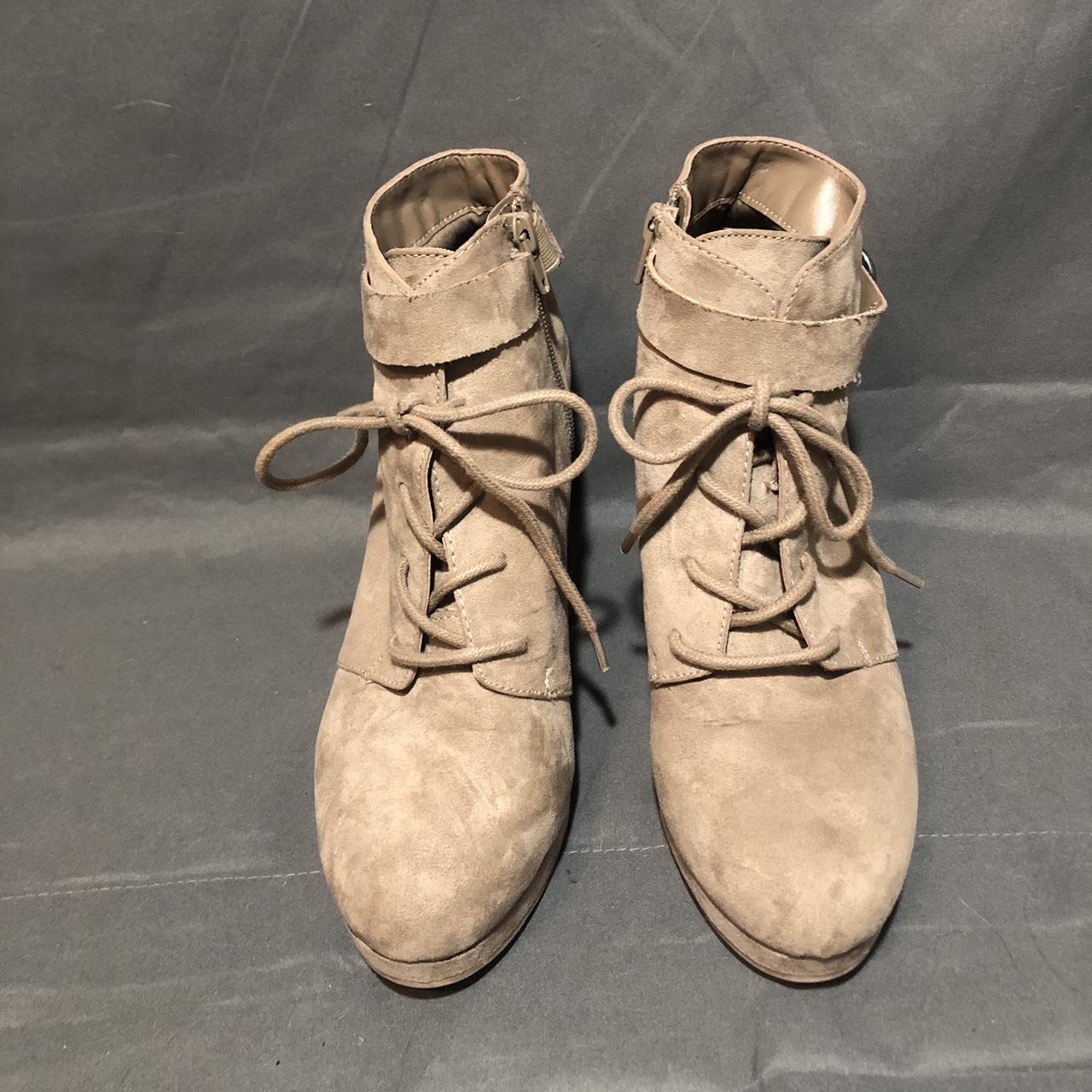 womens tan lace up boots