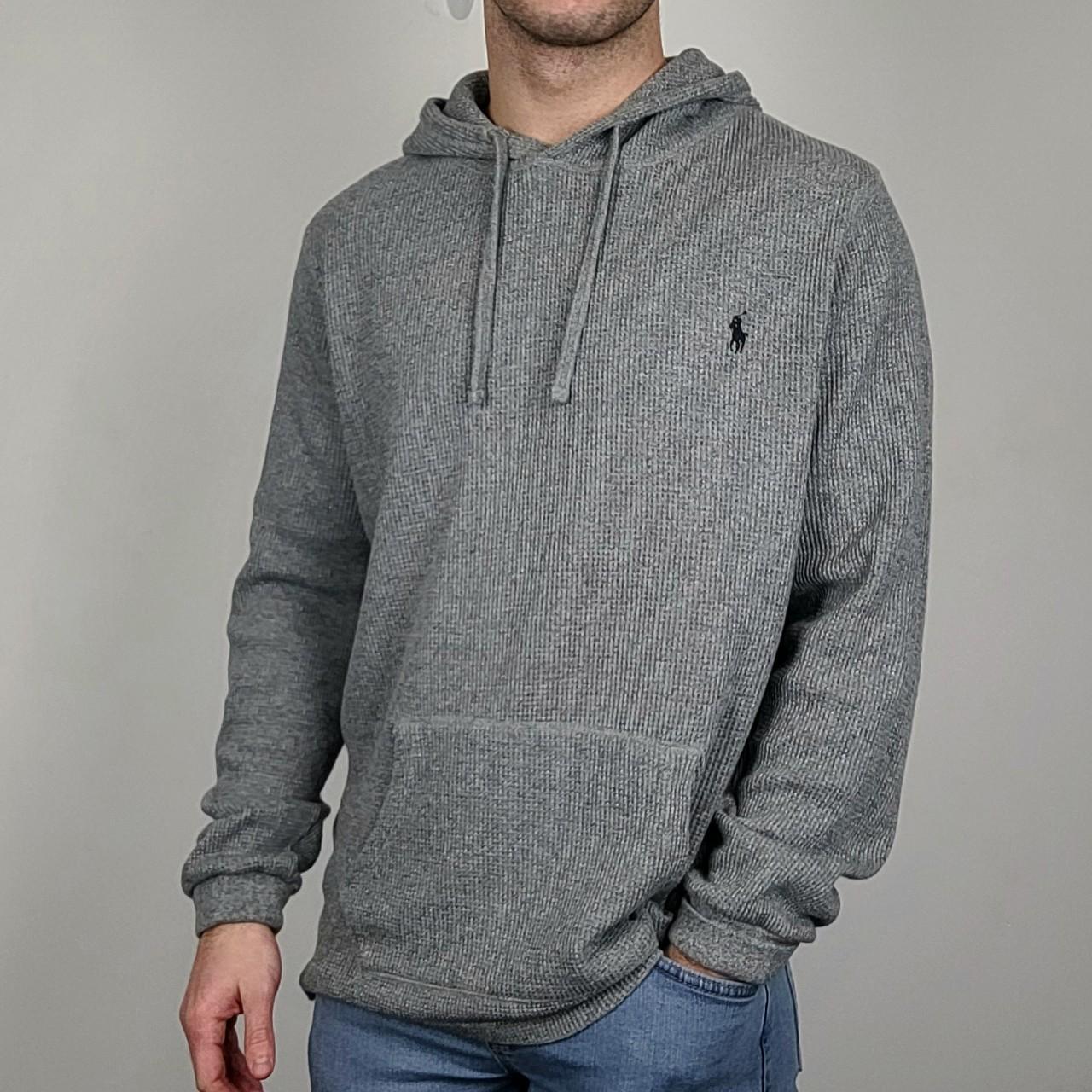 Men's polo hot sale pullover hoodie