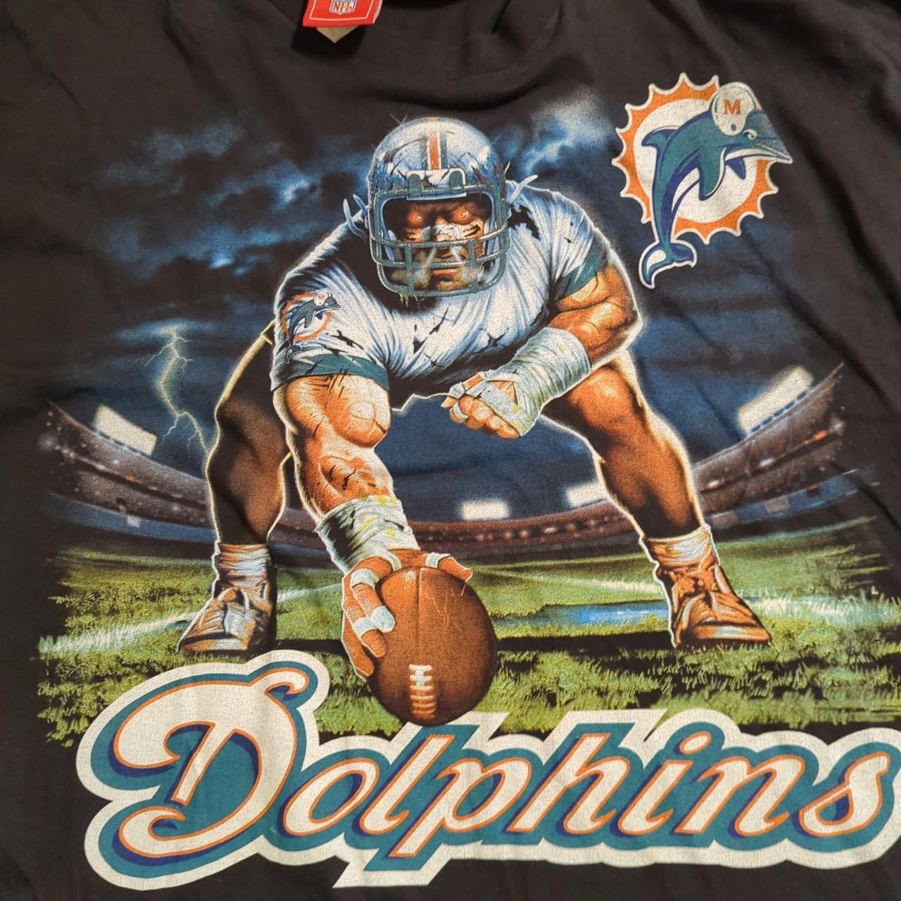 Free shipping Vintage Miami dolphins jersey - Depop