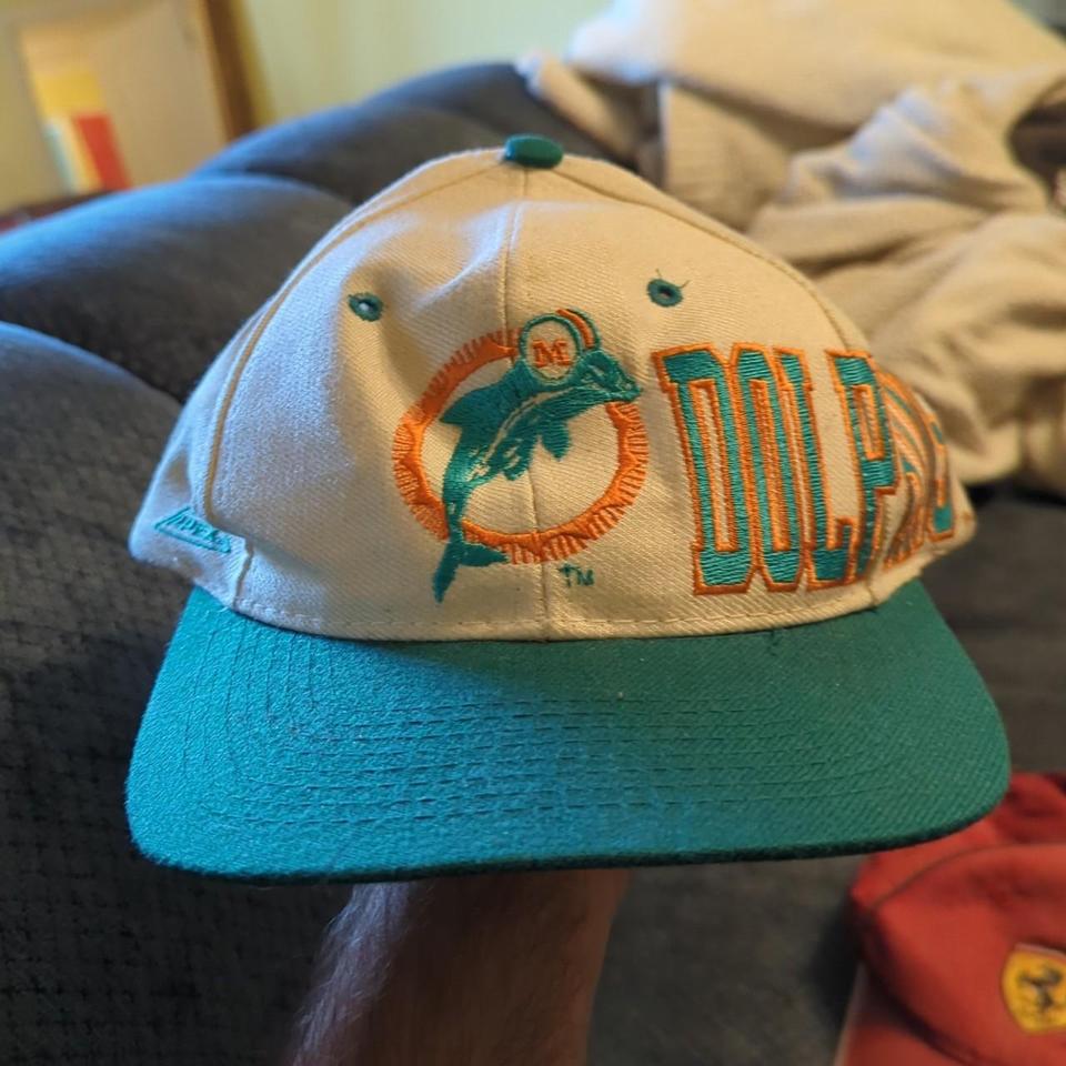 Vintage 90s Apex One Miami Dolphins Hat Cap Snapback