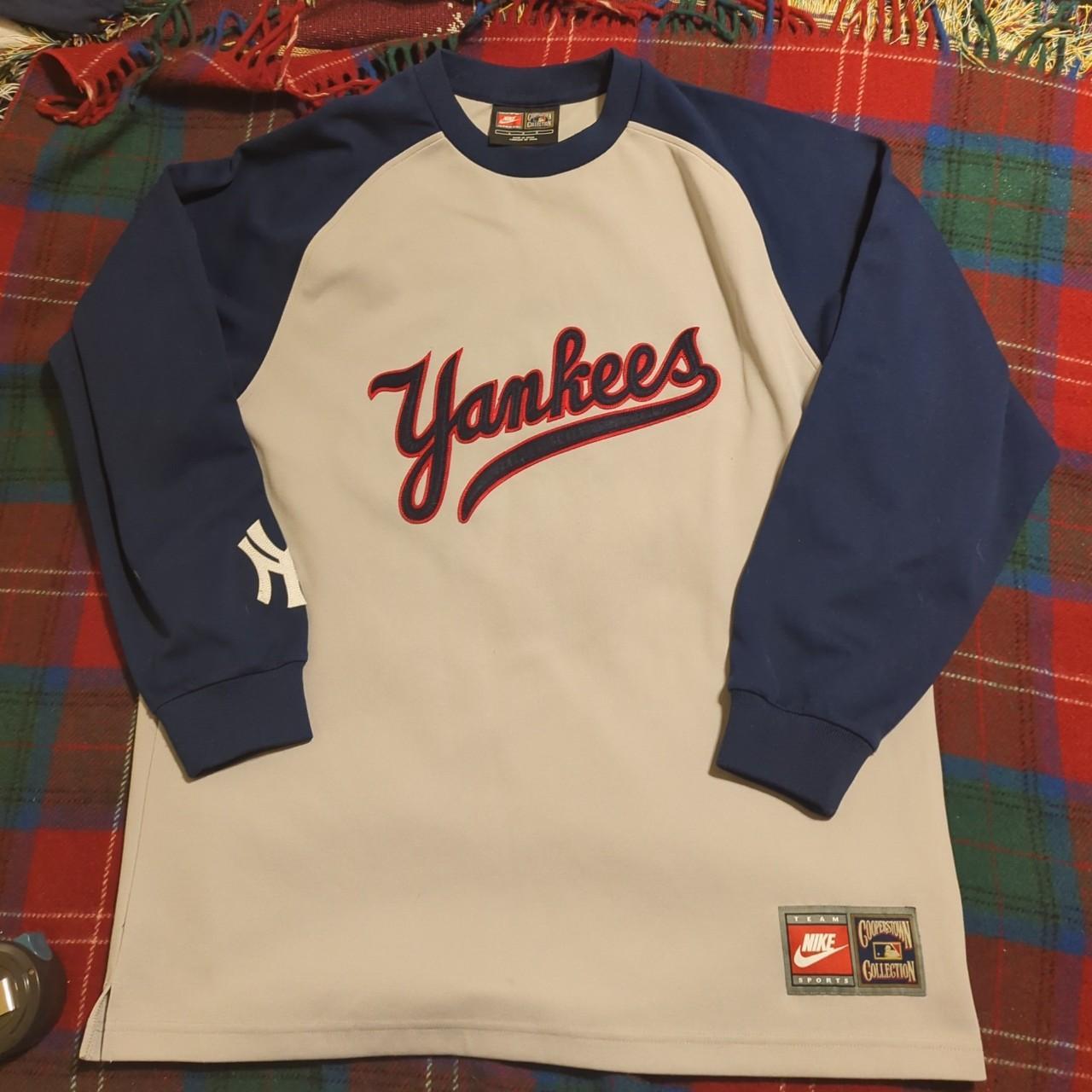 Men's New York Yankees Nike Yogi Berra Navy T-Shirt