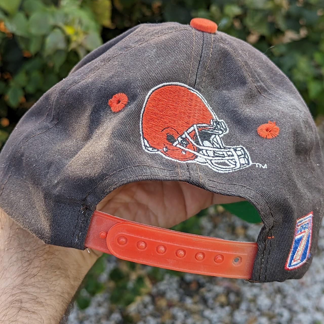 vintage 90s Cleveland browns fitted hat In - Depop