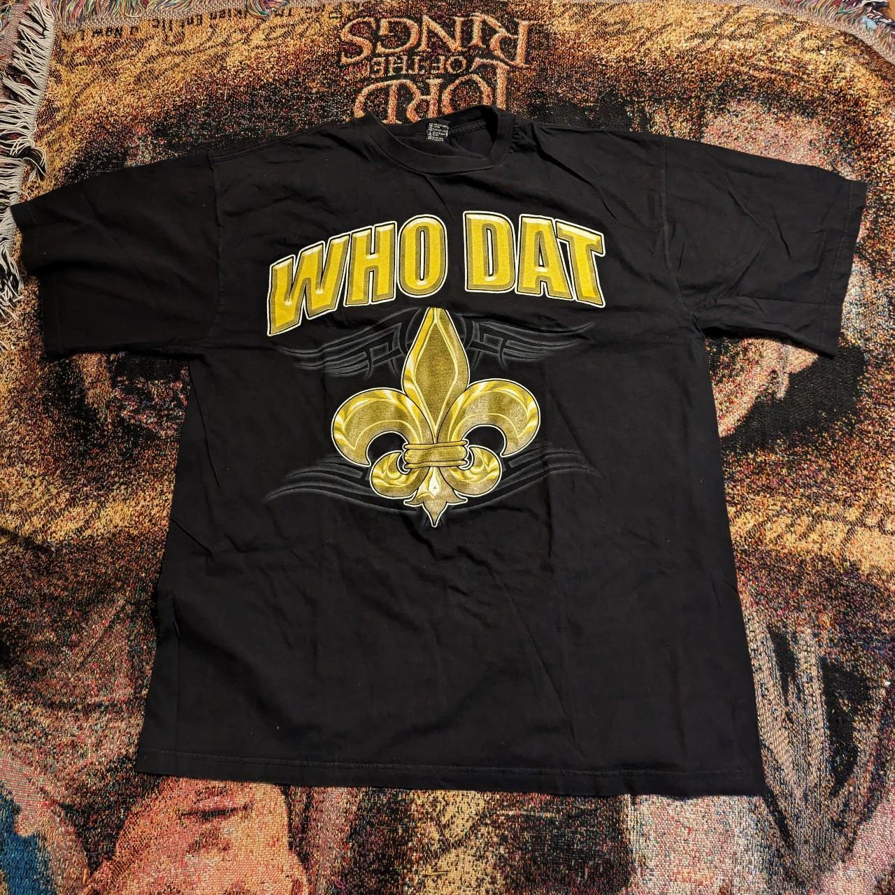 New Orleans Saints Who Dat Shirt 2XL - Depop