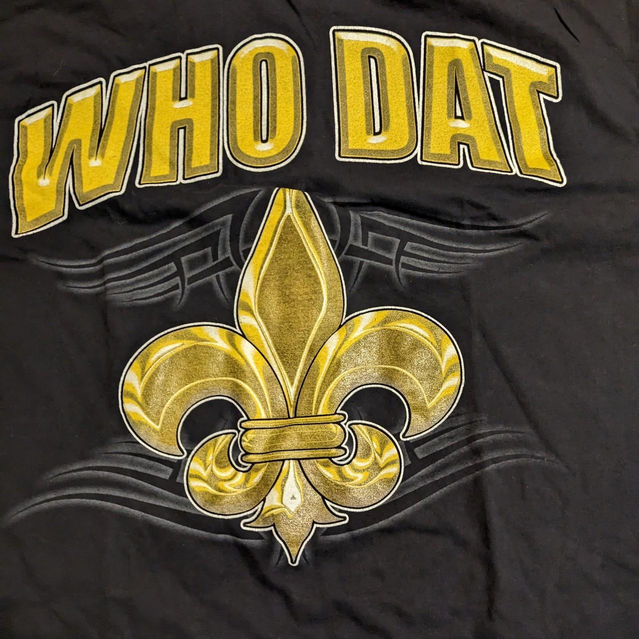 New Orleans Saints NFL Apparel branded tee⚜️ #whodat - Depop