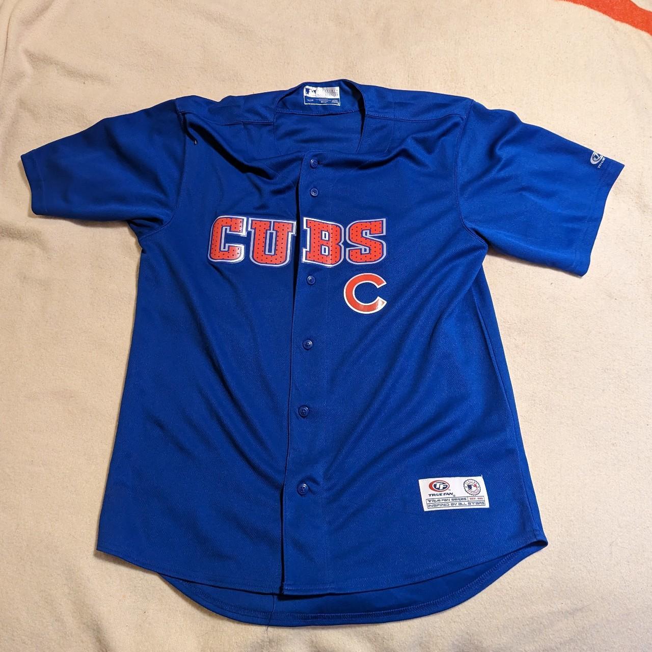 Genuine Merchandise Chicago Cubs Button Down Jersey Shirt 