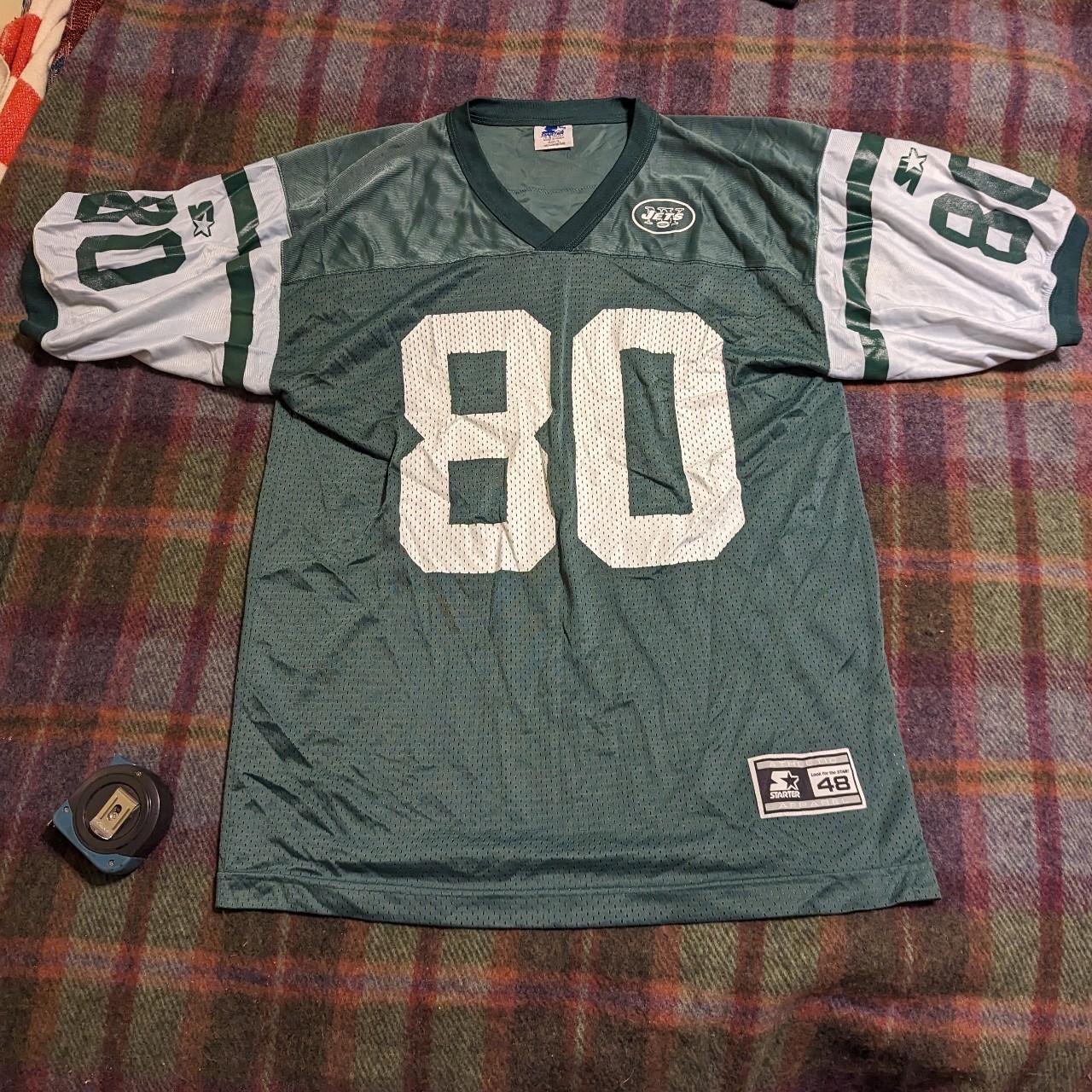 Vintage Wayne Chrebet New York Jets jersey by Starter (Size 48)