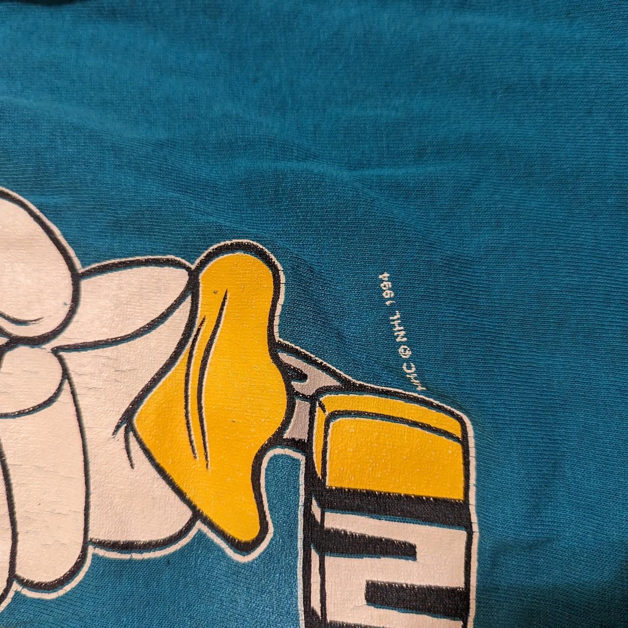 Vintage 1994 Mighty Ducks Animated Wild Wing Shirt
