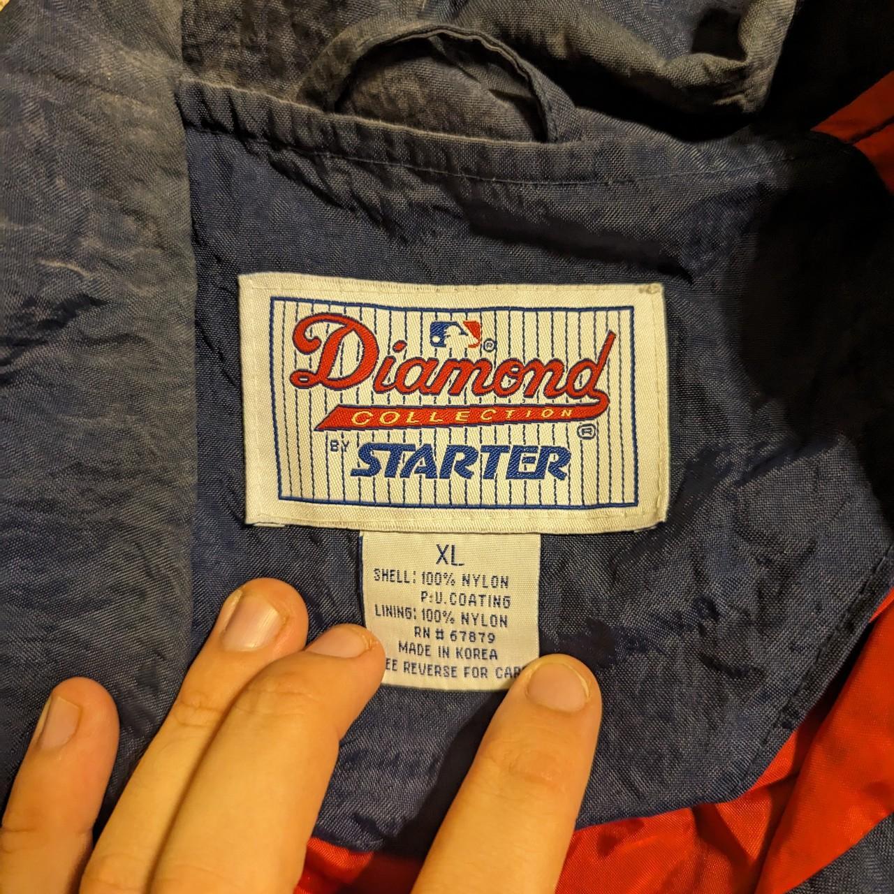 Vintage Starter Boston Red Sox Official MLB Jacket - Depop