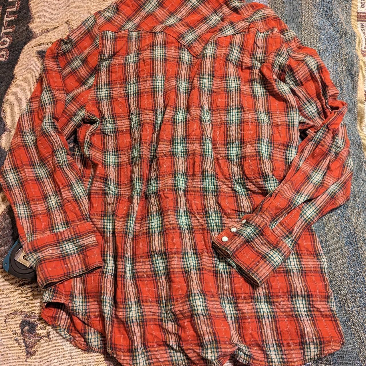 True Religion Shirt Mens 3XL Pearl Snap Cowboy... - Depop