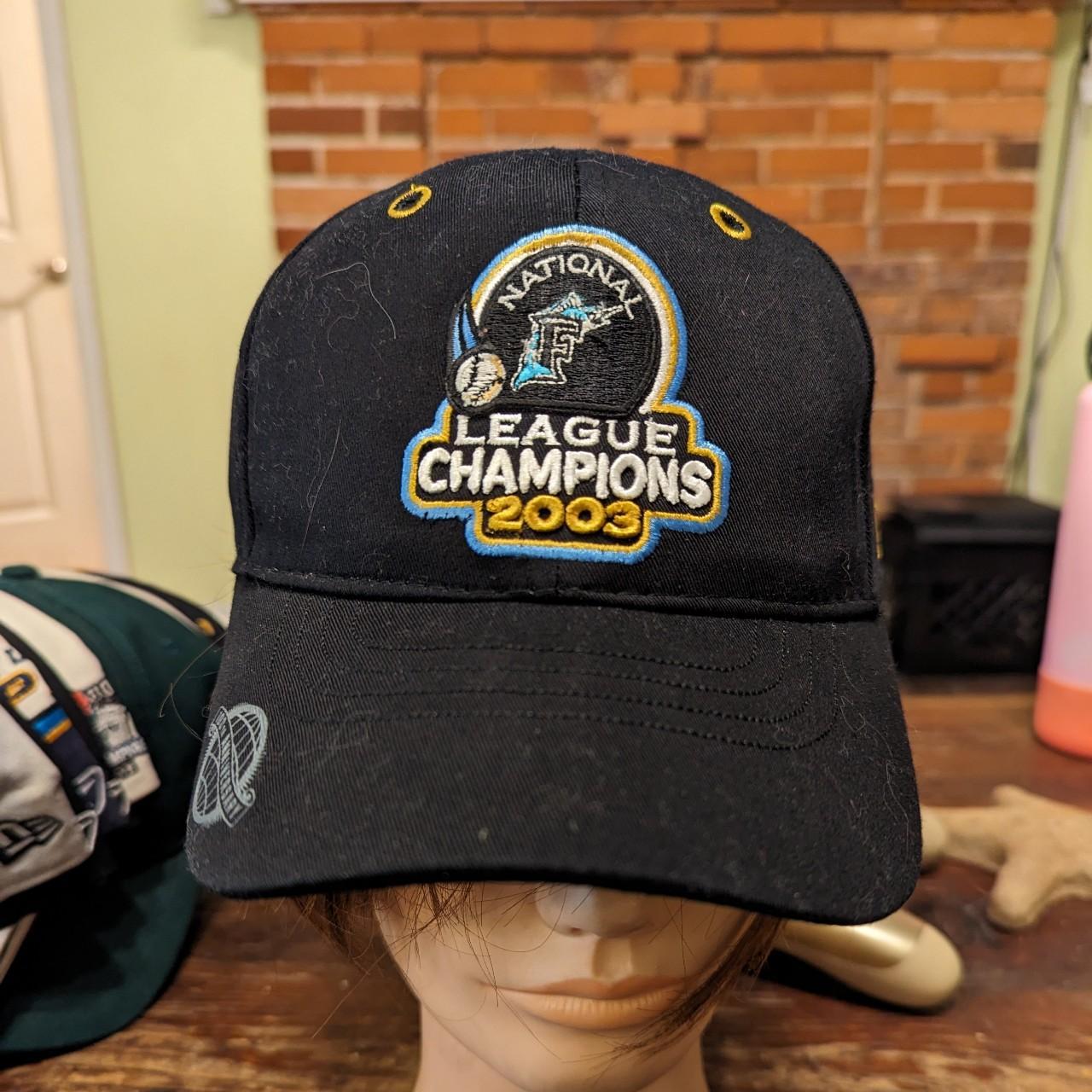 Men's Florida Marlins New Era Gray 2003 World Series Champions