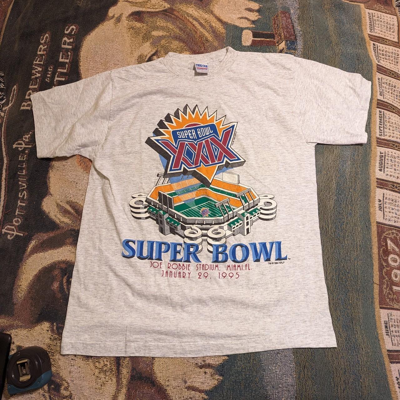 Vintage 1995 Super Bowl Sweatshirt. San Diego - Depop