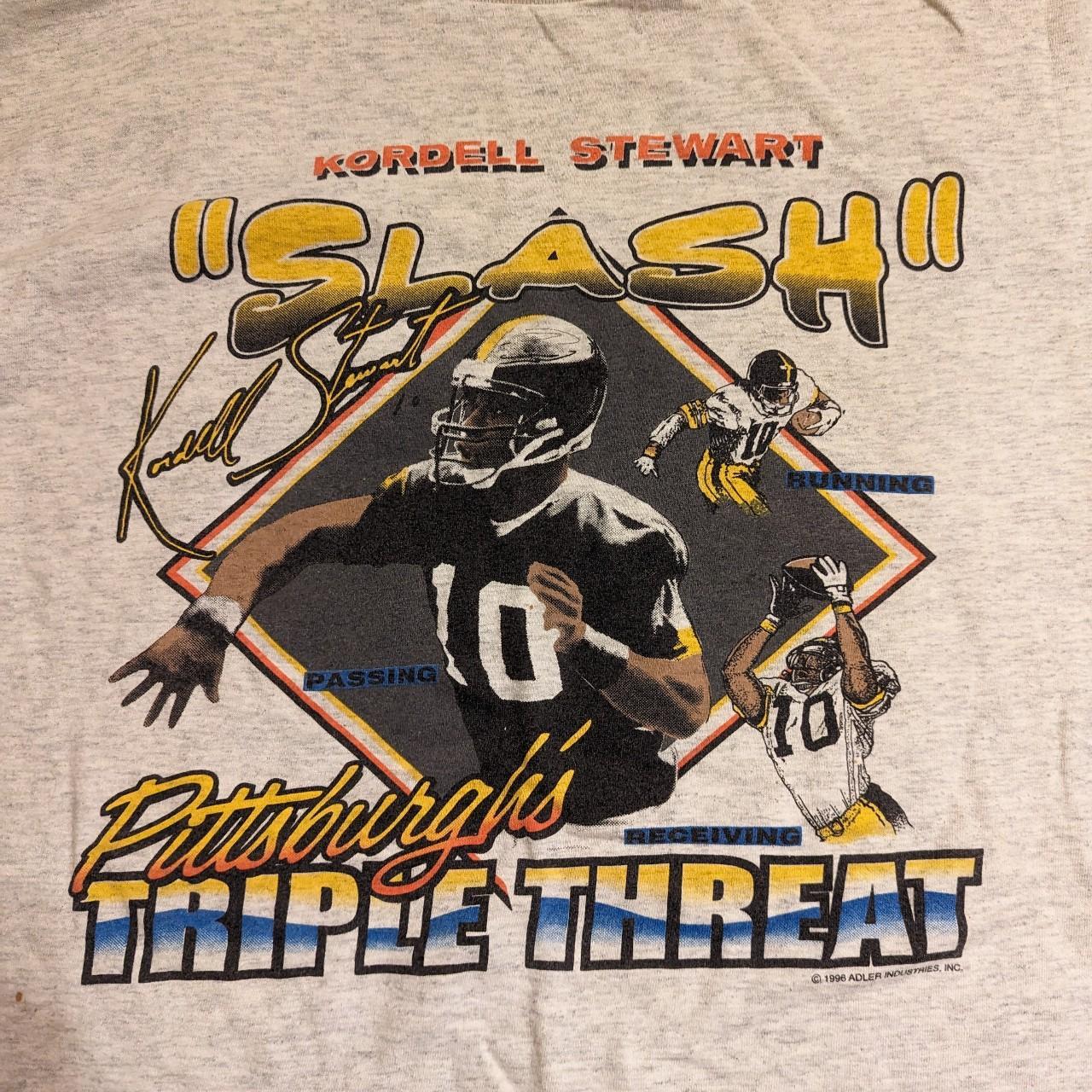 Vintage Pittsburgh Steelers Kordell Stewart Sweatshirt (1998) 