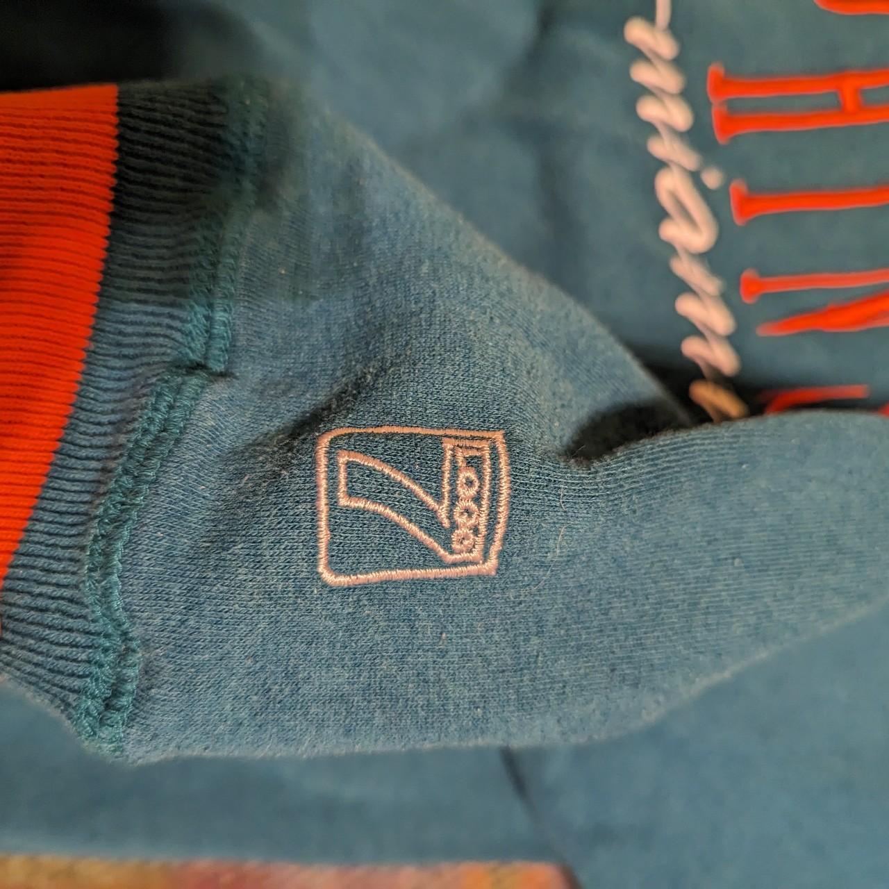 Vintage 1995 Miami Dolphins Sweatshirt Size - Depop