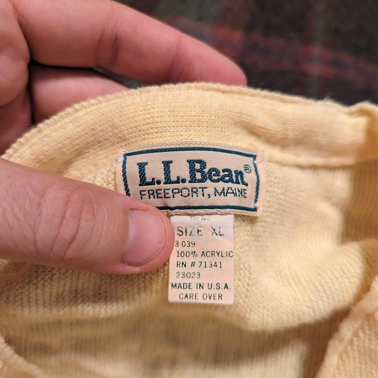 ◎サイズ70s~ L.L.Bean Vintage Acryl Cardigan