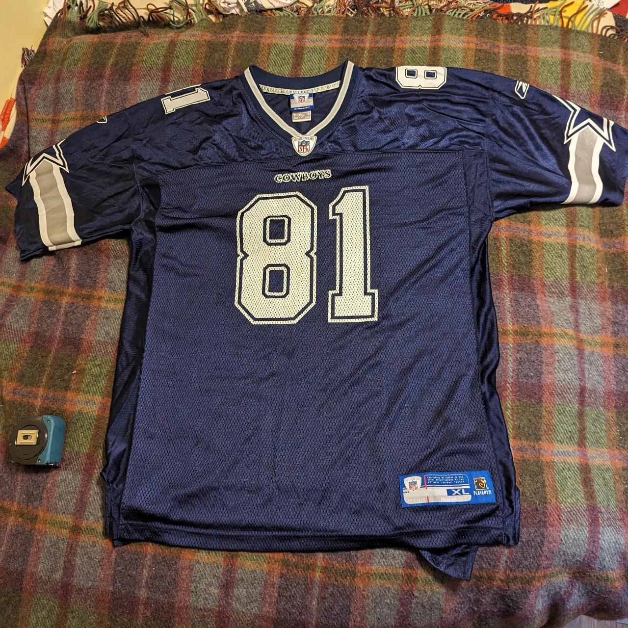 Vintage Reebok Black & Blue NFL Dallas Cowboys Terrell Owens