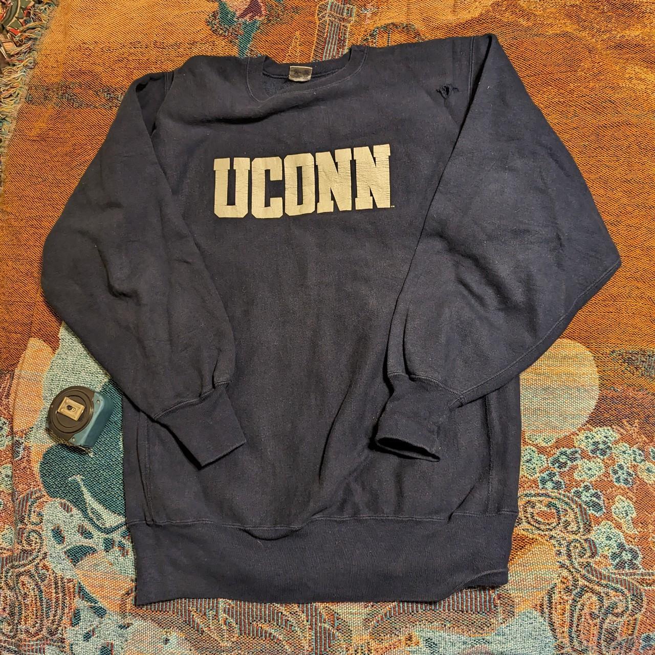 90’S CHAMPION REVERSE WEAVE UCONN CREWNE