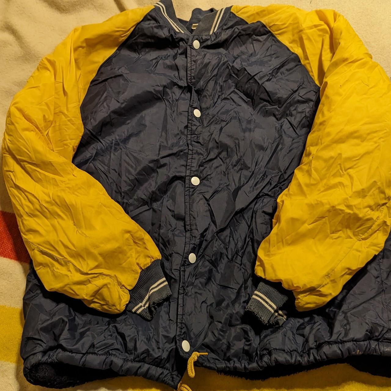 VTG 70s Sportswear Poly-Blend Tracksuit Jacket Top - Depop