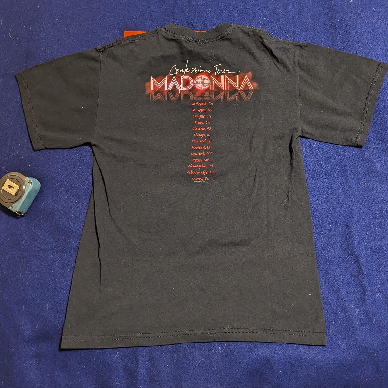 Vintage Madonna Confessions Tour 2006 T-Shirt M Band...