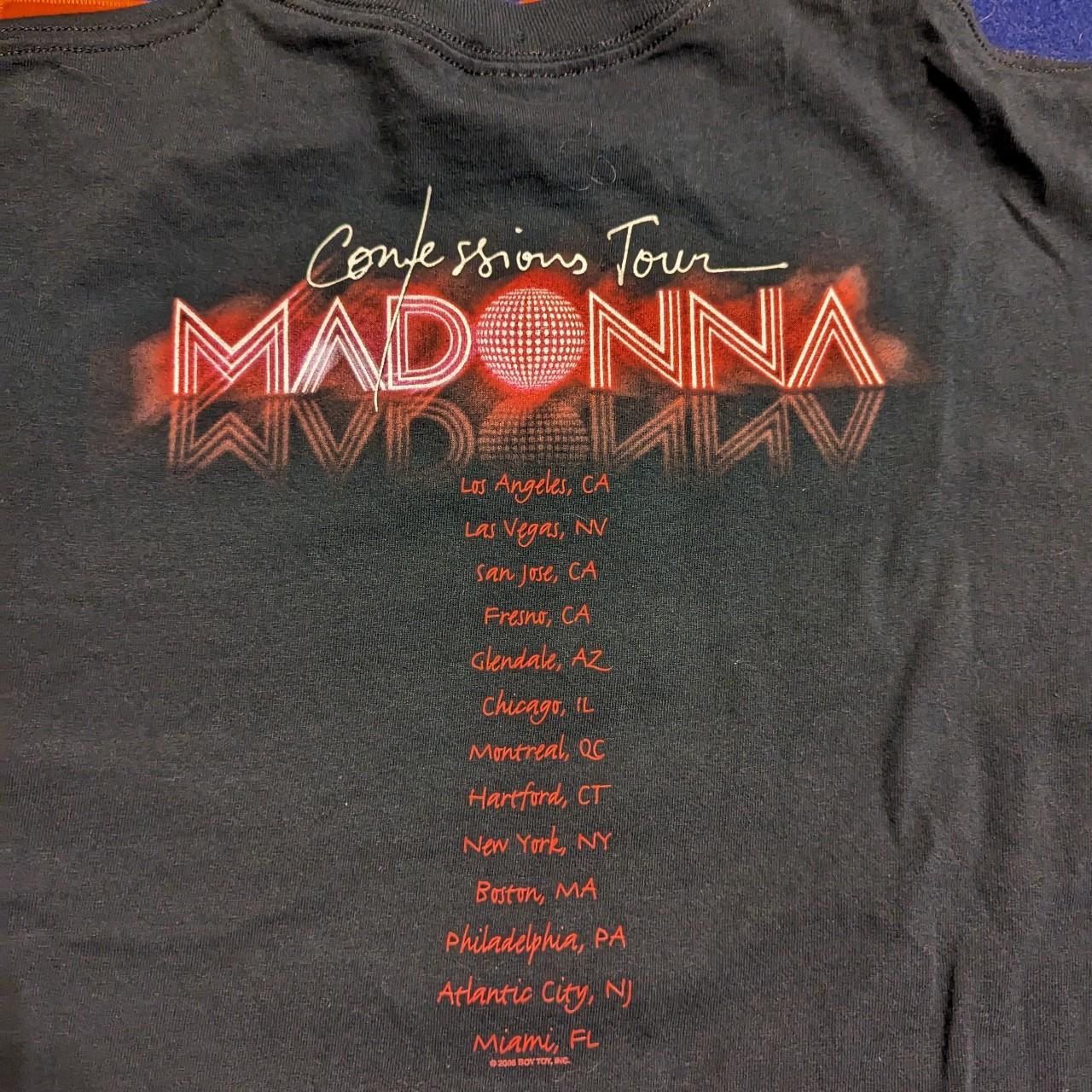 Vintage Madonna Confessions Tour 2006 T-Shirt M Band...