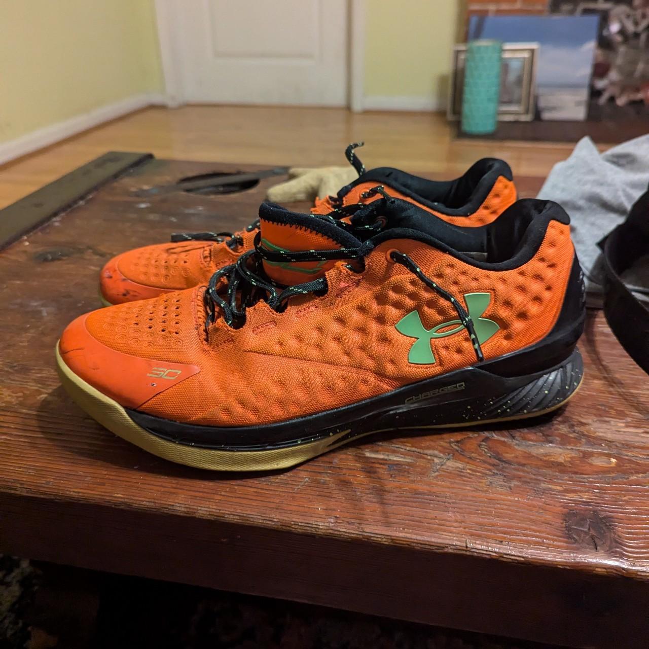 Curry 3 low orange and black best sale